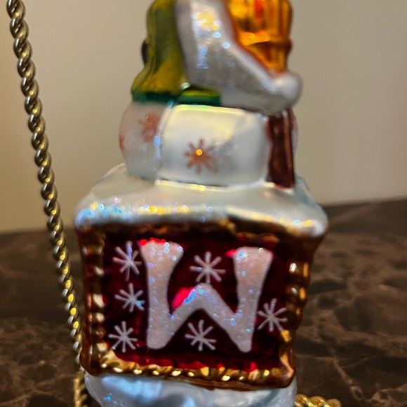 Vintage Christopher Radko Snowbell on Snow Block 2000 - Picture 2 of 4